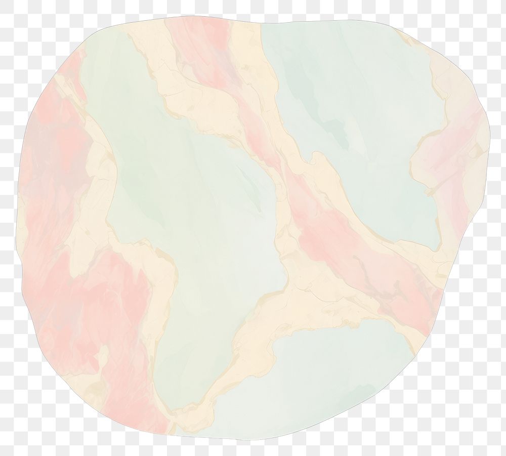 PNG Pastel shape marble distort shape backgrounds abstract white background.