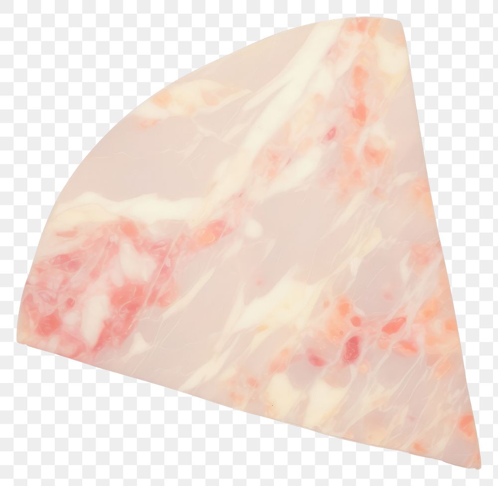 PNG Pizza piece marble distort shape paper white background accessories.