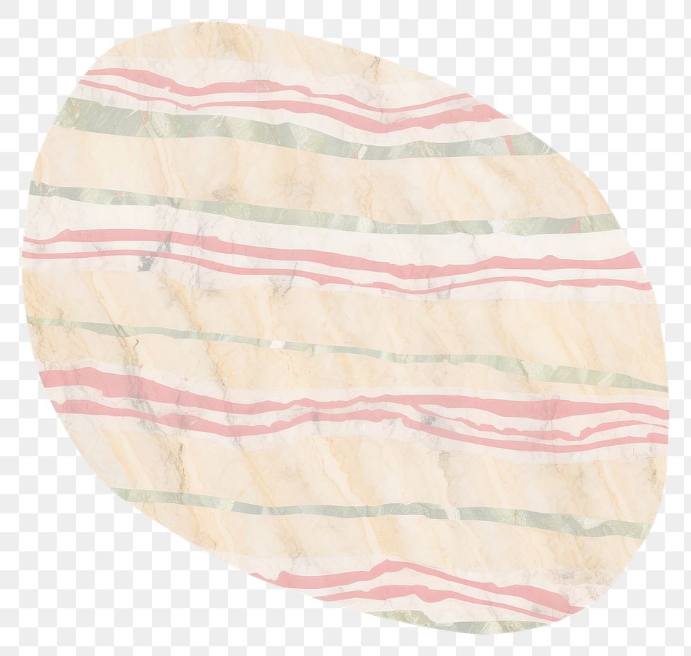 PNG Stripe pattern marble distort shape white background dishware striped.