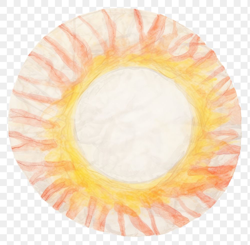 PNG Sun shape marble distort shape white background grapefruit dishware.