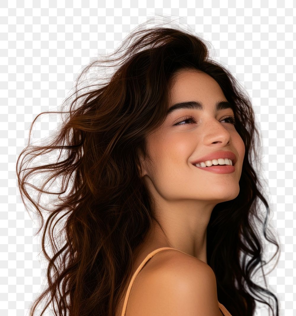 PNG Latina Brazilian girl smiling smile adult.