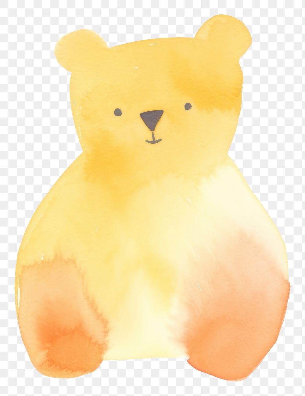 PNG Bear bear toy white background.