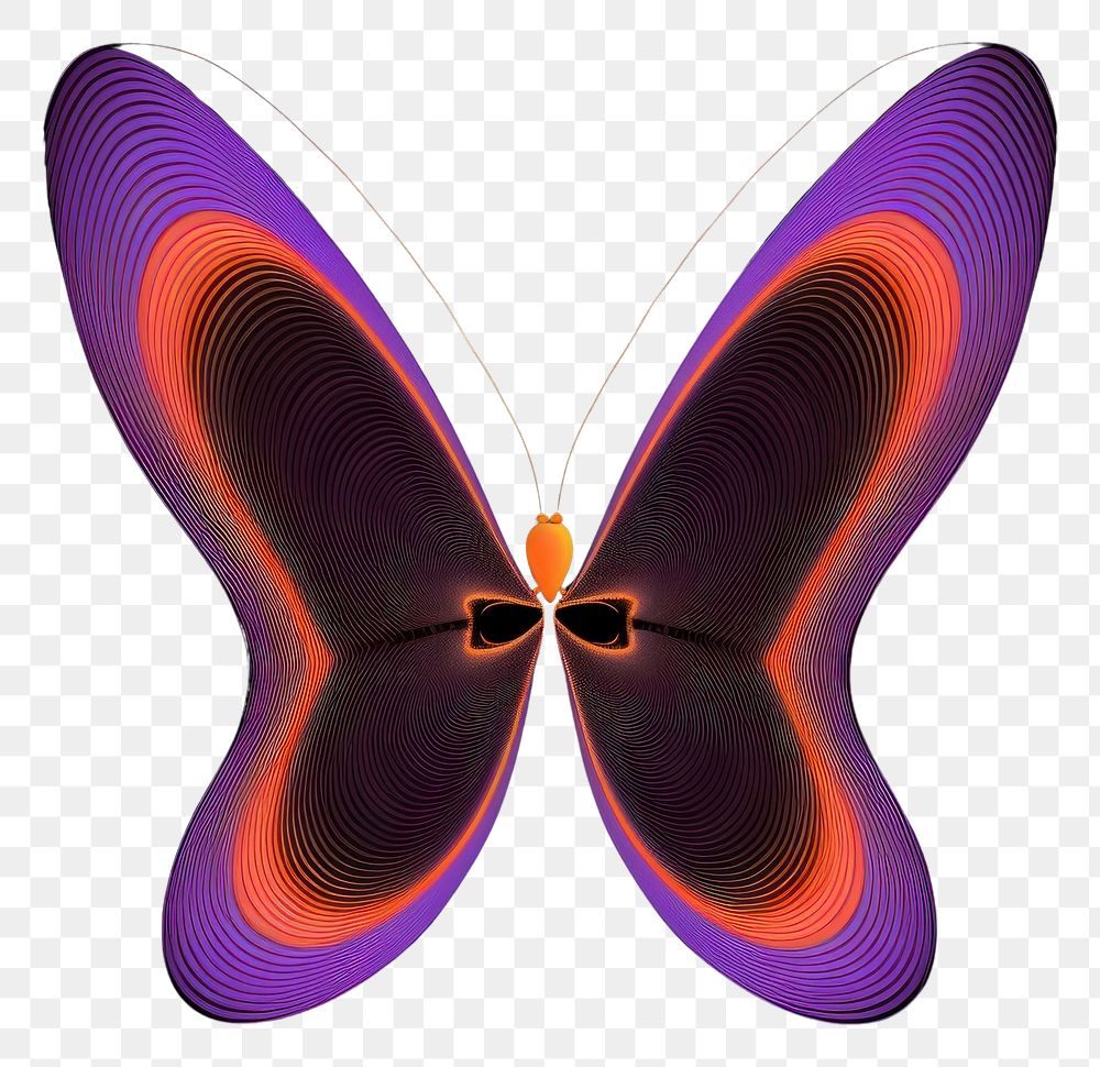 PNG  A butterfly pattern purple black background.