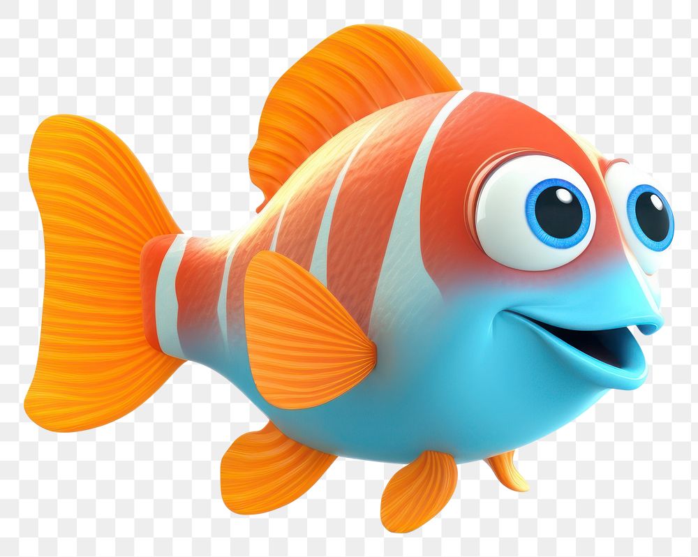PNG  Ocean fish goldfish animal.