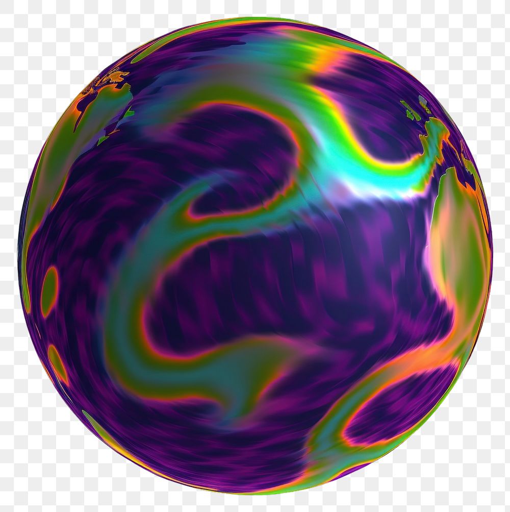PNG  A globe technology sphere purple.