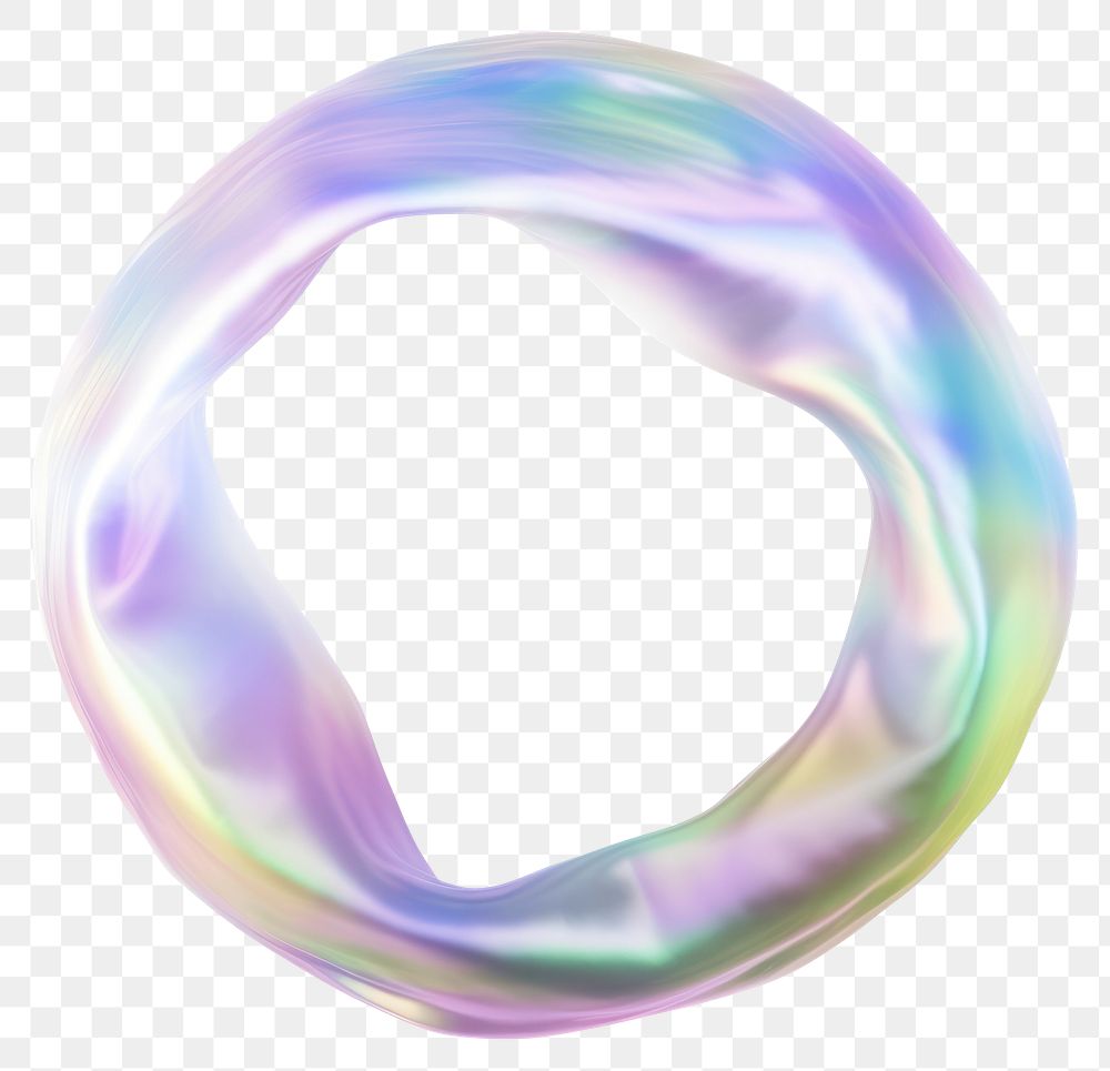 PNG  A holography hoop gemstone jewelry white background.