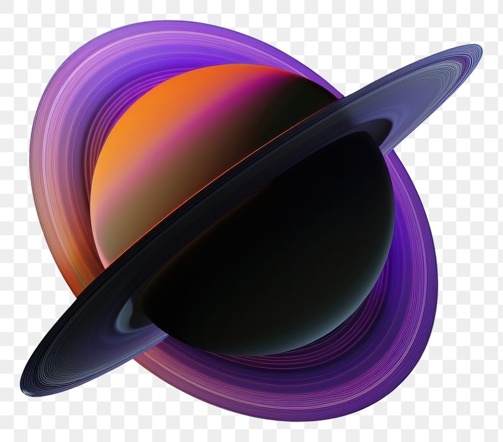 PNG  A saturn technology astronomy planet.