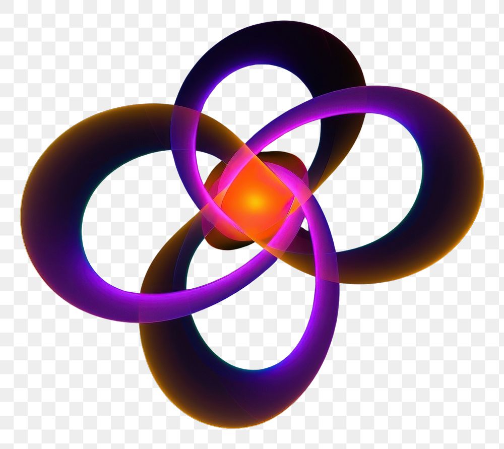 PNG  An atom technology pattern purple.