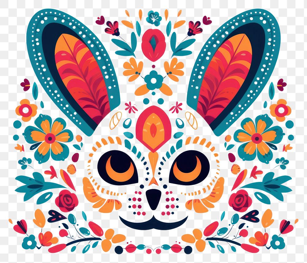 PNG  Easter bunny graphics pattern drawing.