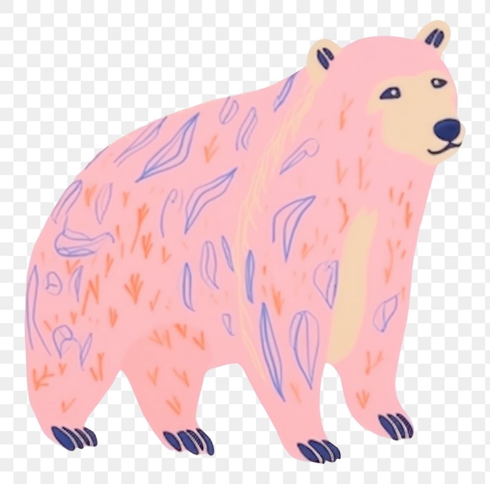 PNG  Bear bear art animal.