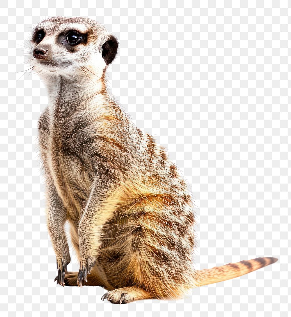 PNG  Meerkat wildlife animal mammal.