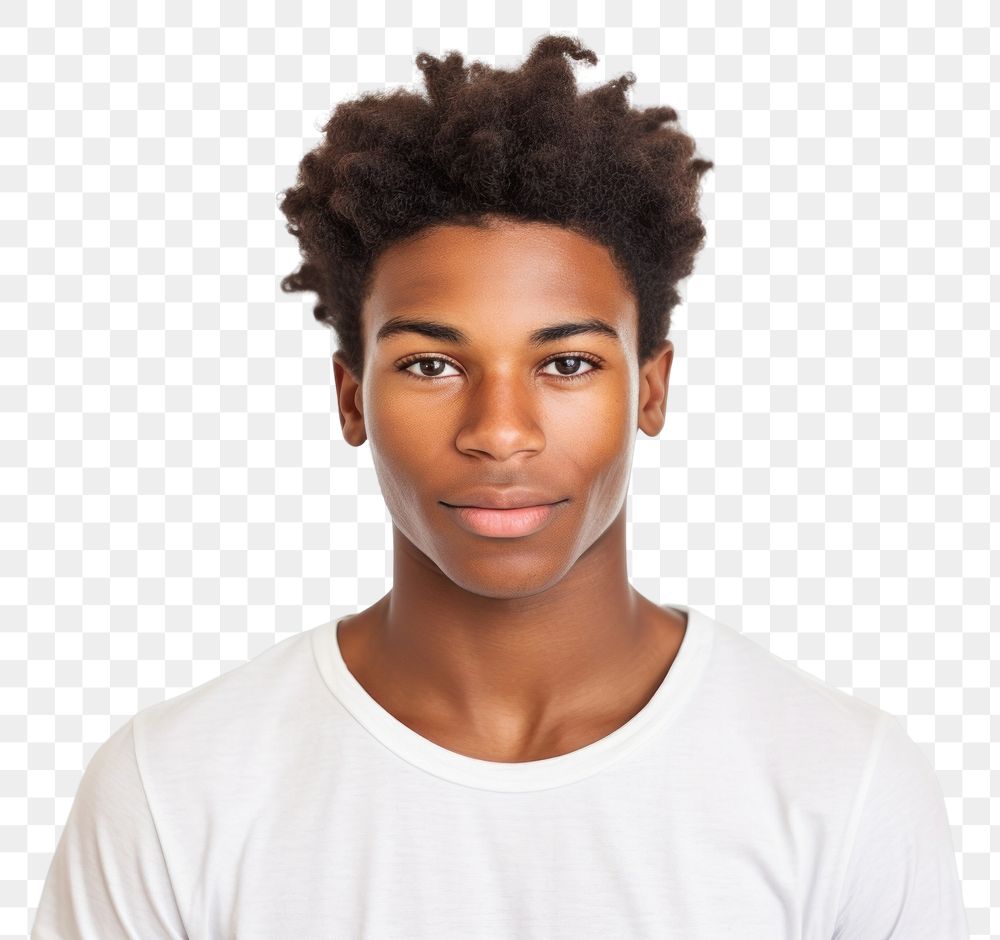 PNG Teenager of a handsome black man portrait adult photo.