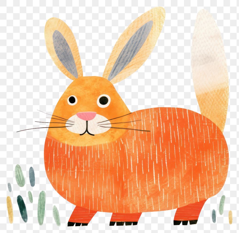 PNG  Easter bunny rodent animal mammal.