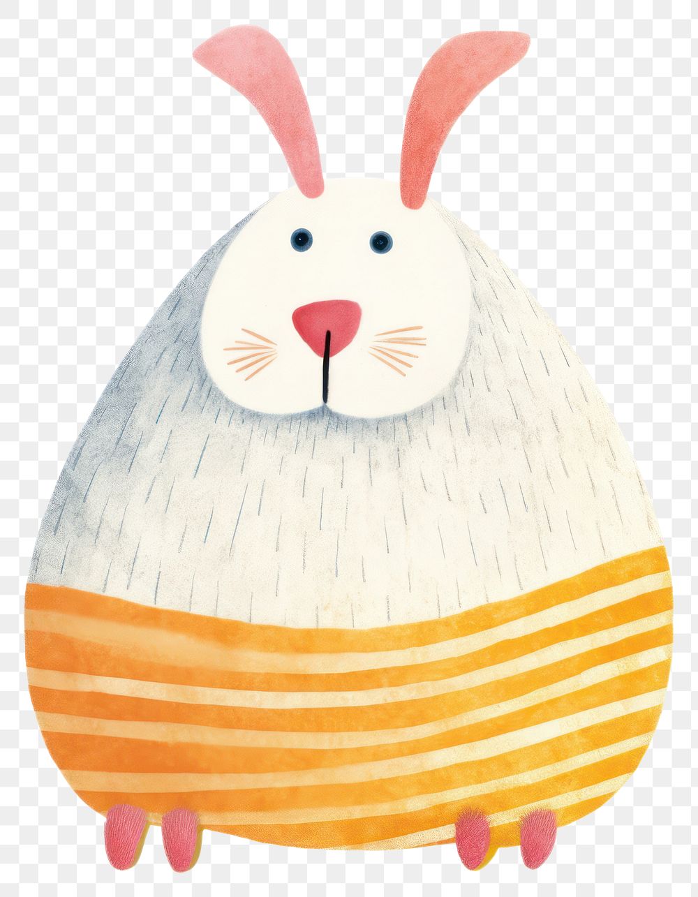 PNG  Easter bunny animal easter white background.