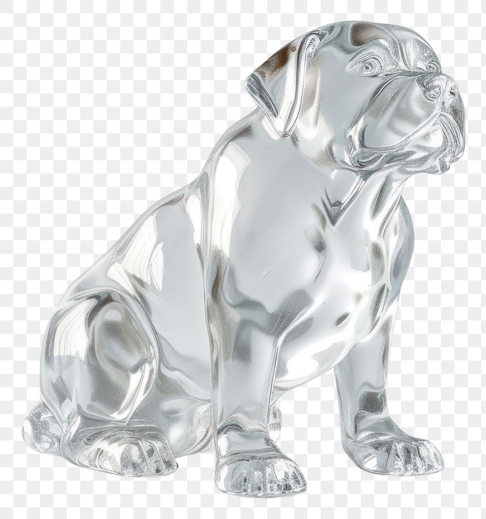 PNG  Dog icon transparent figurine animal.