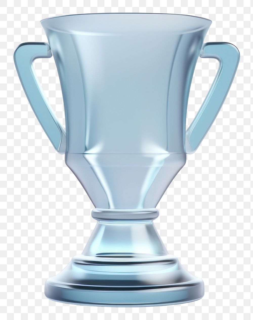 PNG  Throphy icon glass trophy white background.