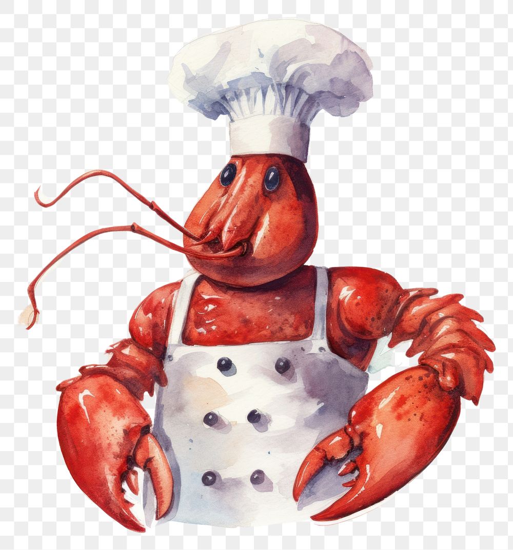 PNG Lobster food cartoon seafood.