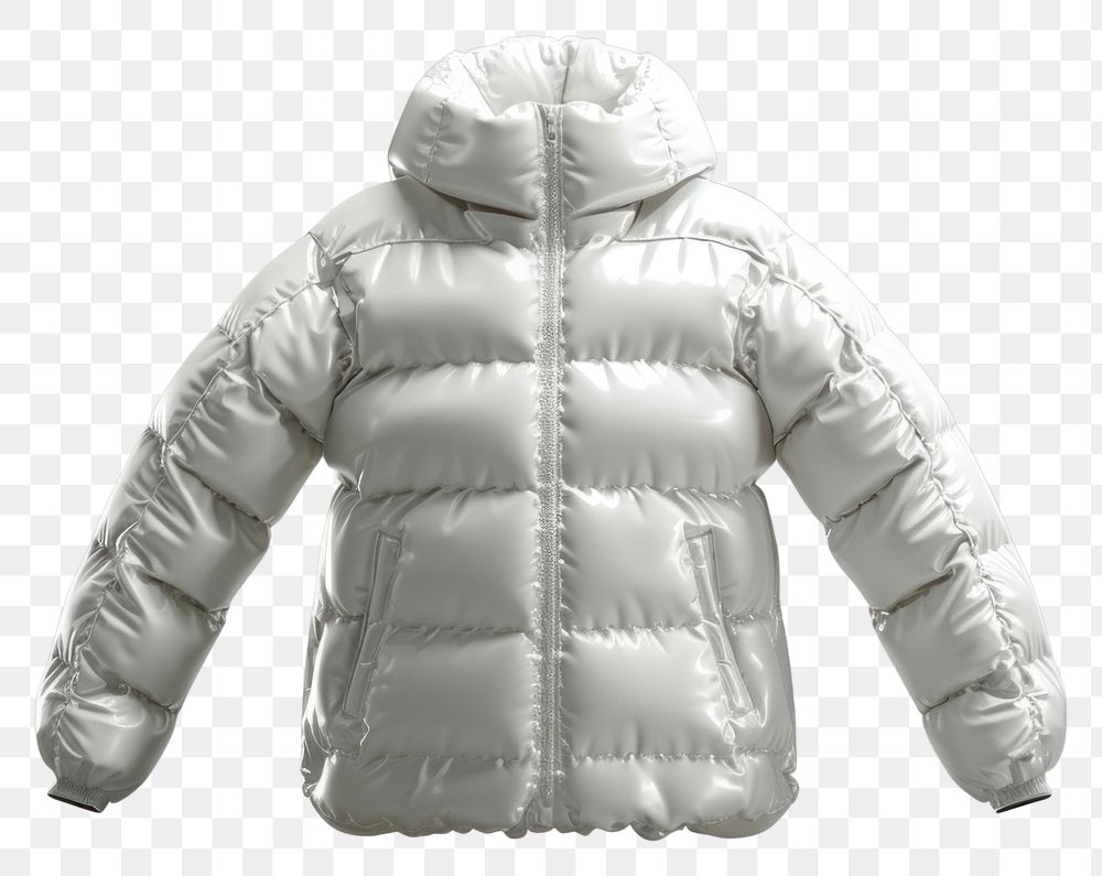 PNG Jacket sweatshirt white coat.