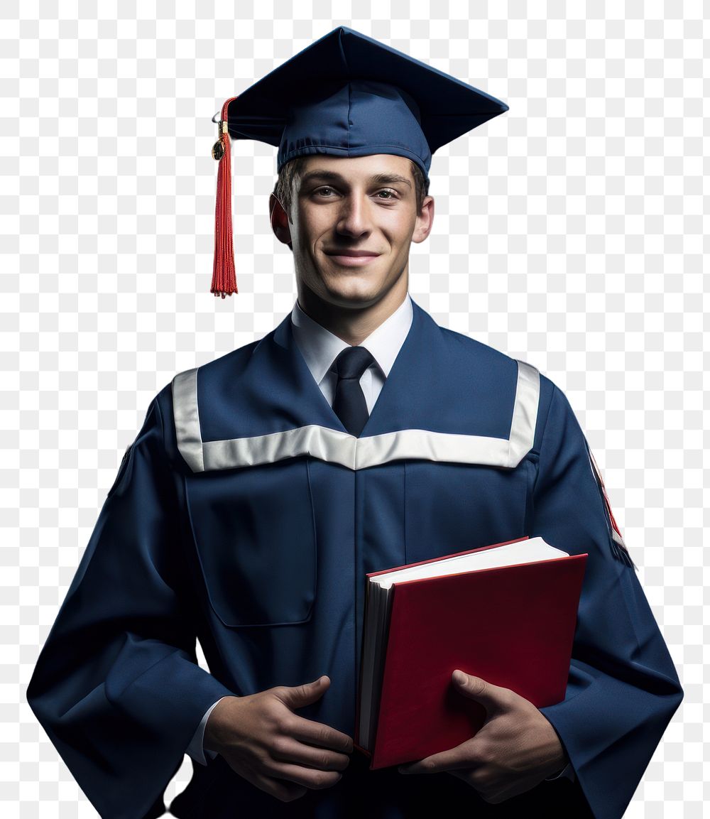 PNG  Graduated graduation student adult.
