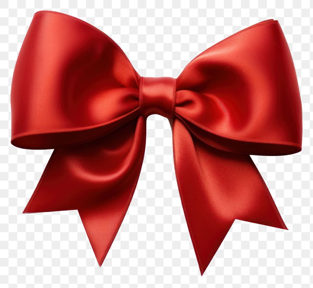 PNG Bow ribbon red white background.