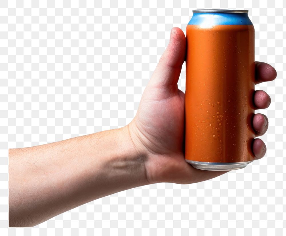 PNG Craft beer holding drink tin.