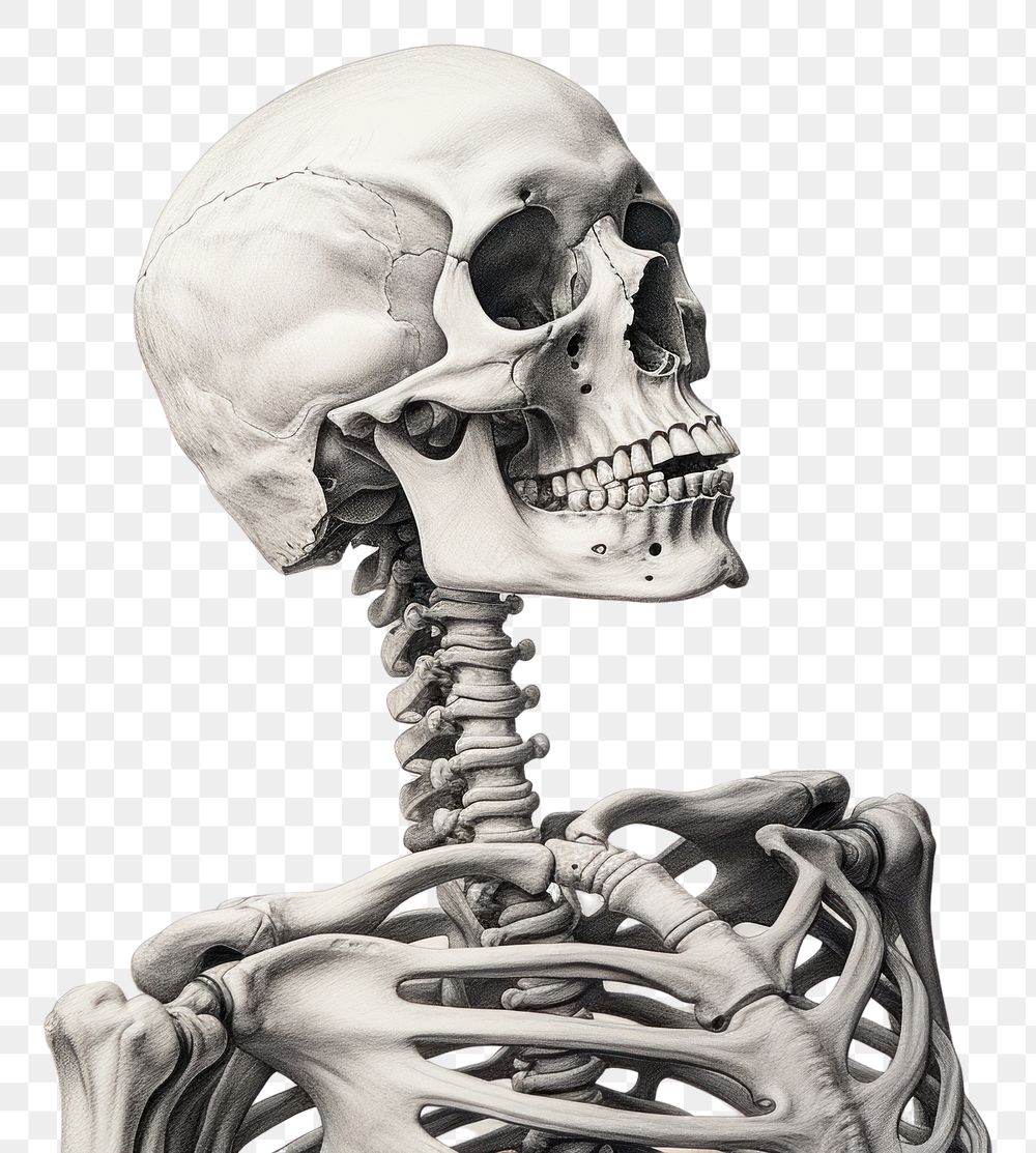 PNG  Skeleton skeleton drawing bone.