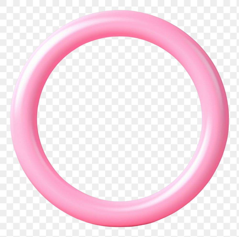PNG  Circle shape jewelry accessories inflatable. AI generated Image by rawpixel.