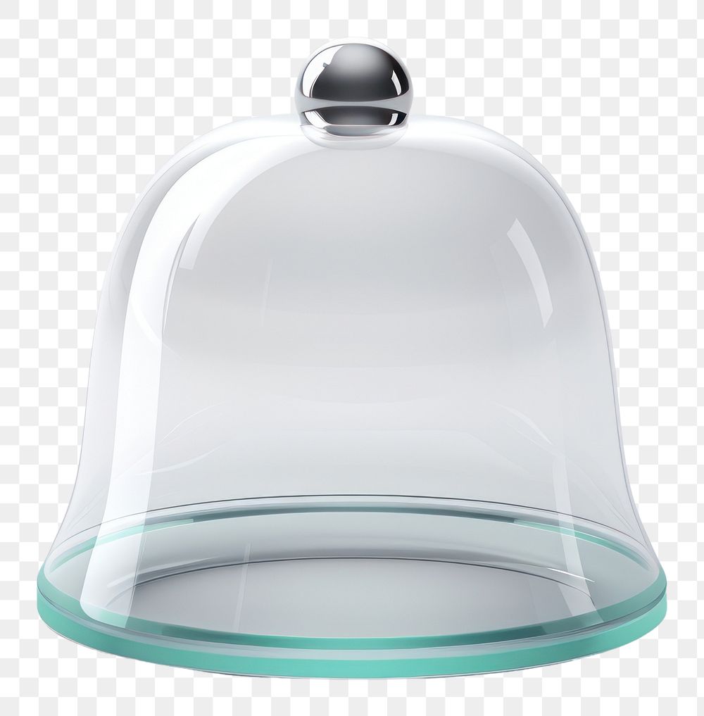 PNG Bell icon glass transparent white background.