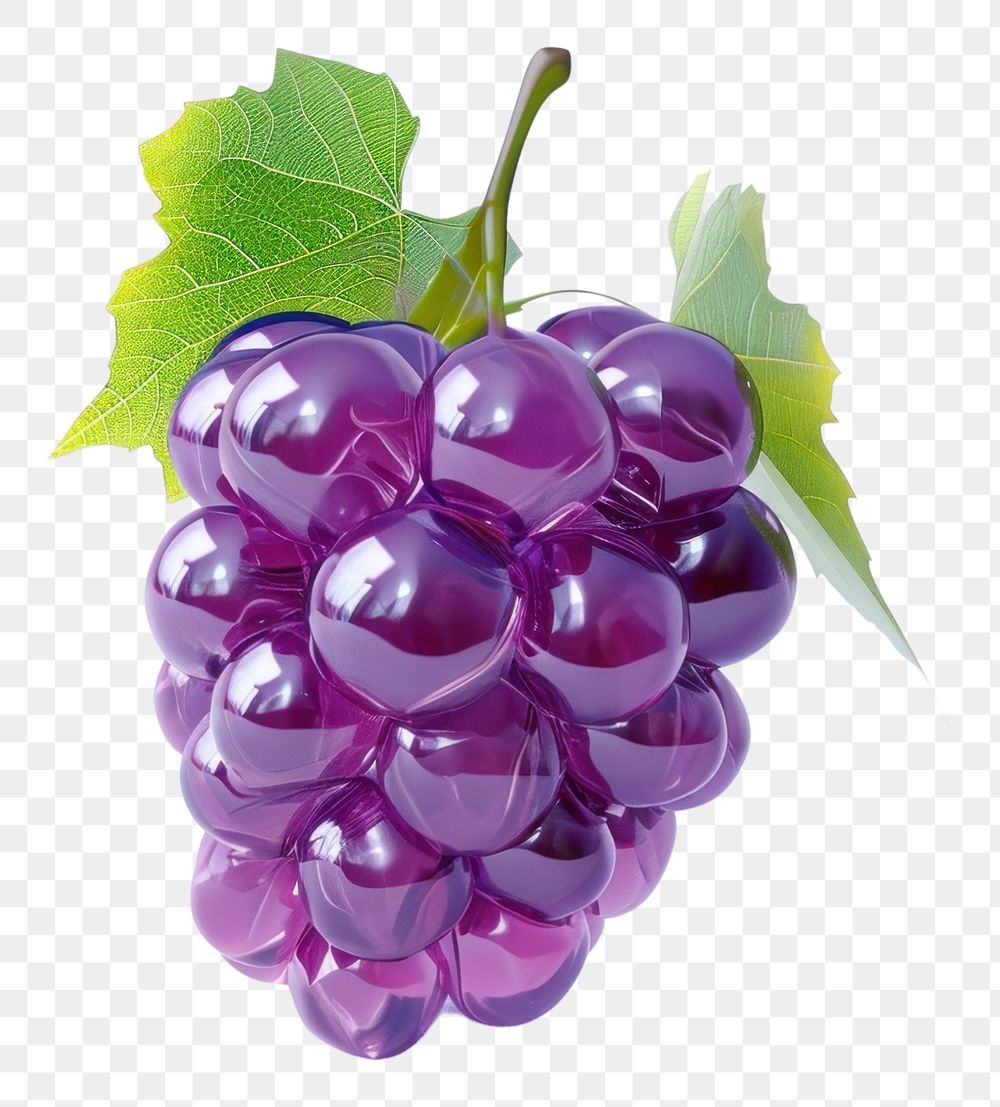 PNG Grape icon grapes fruit plant.