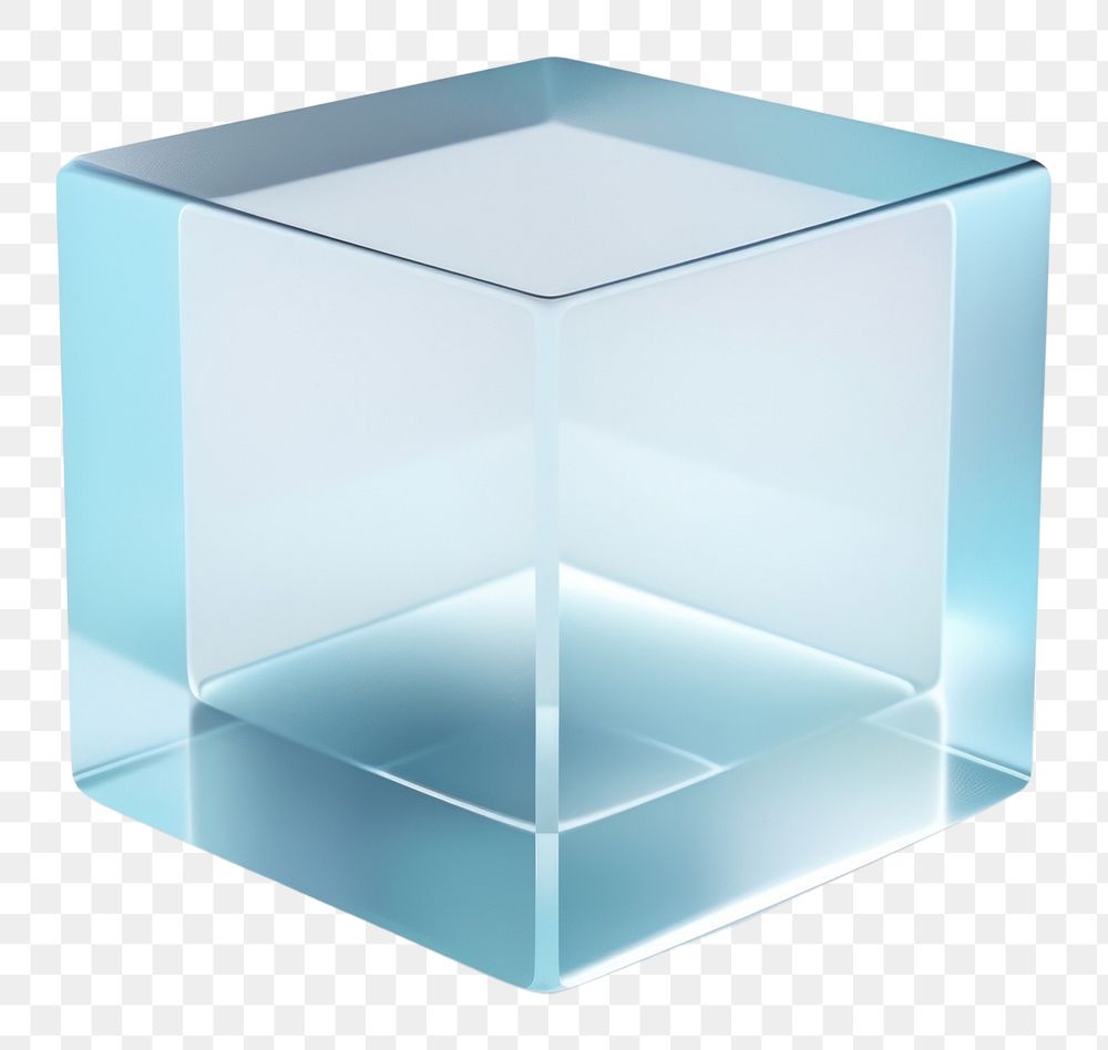 PNG Square icon glass white background simplicity.