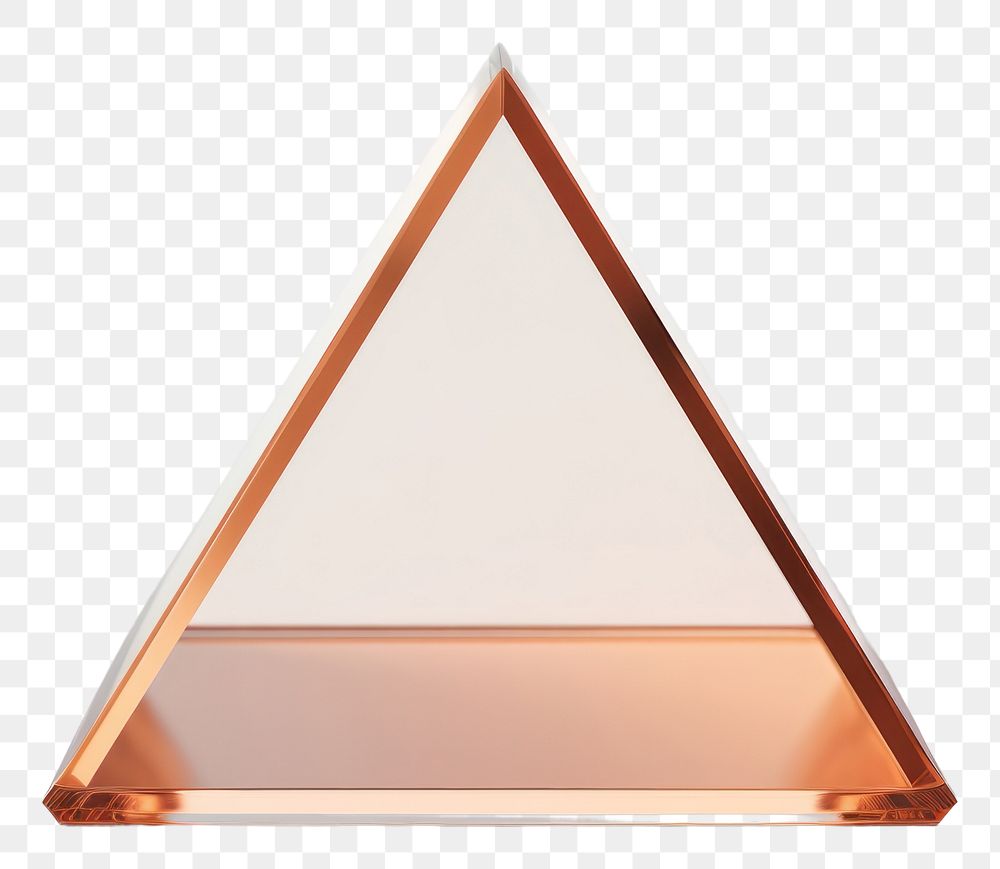 PNG Pyramid icon white background rectangle triangle.