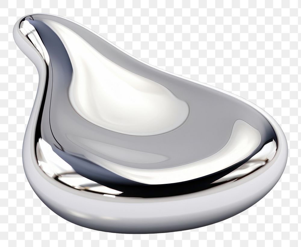 PNG Water drop Chrome material silver white background simplicity.