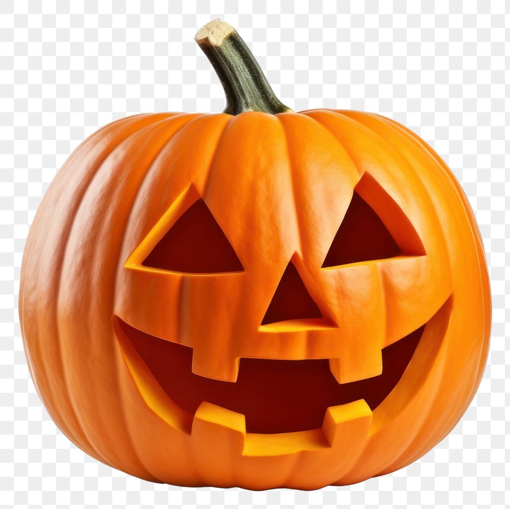 PNG Jack o lantern vegetable halloween pumpkin.