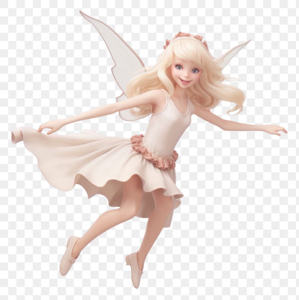 PNG Fairy fairy white doll.
