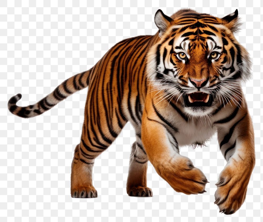 PNG Wildlife animal mammal tiger.