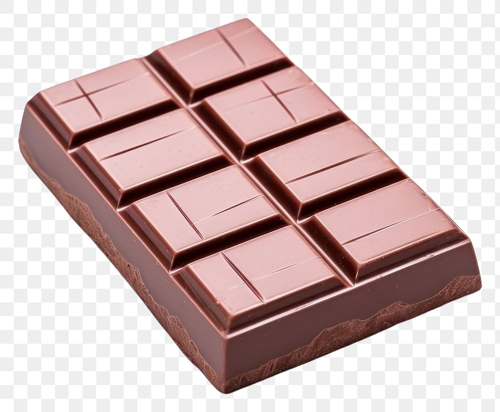 PNG Chocolate bar dessert food white background.