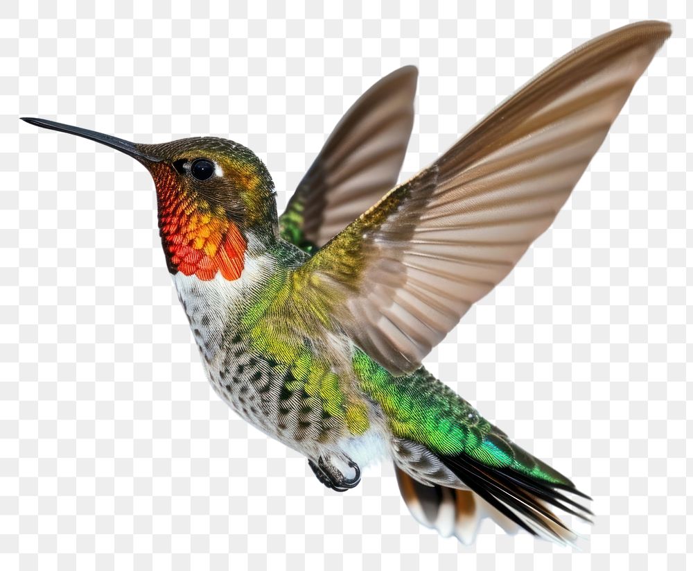 PNG  Hummingbird hummingbird hovering animal.