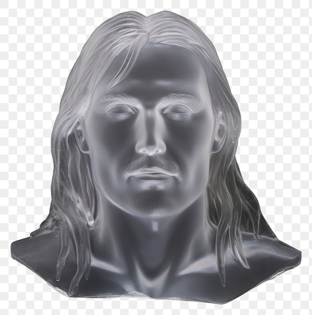 PNG Sculpture portrait statue art.