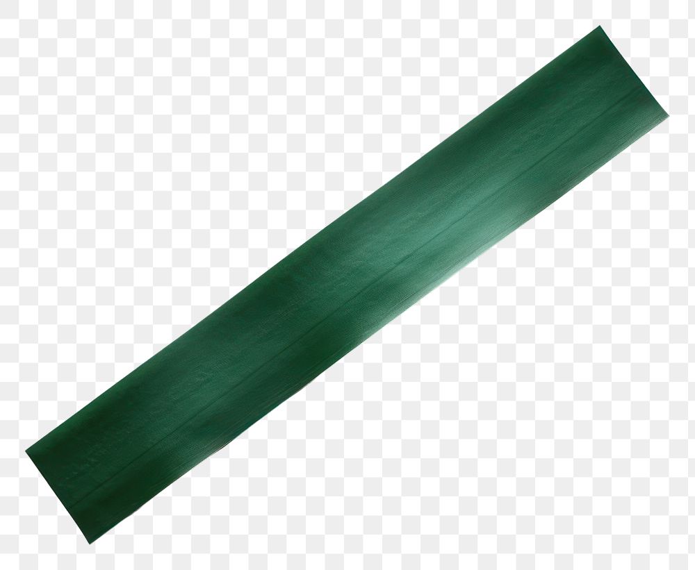 PNG  Glossy dark green vinyl adhesive strip white background accessories accessory. AI generated Image by rawpixel.