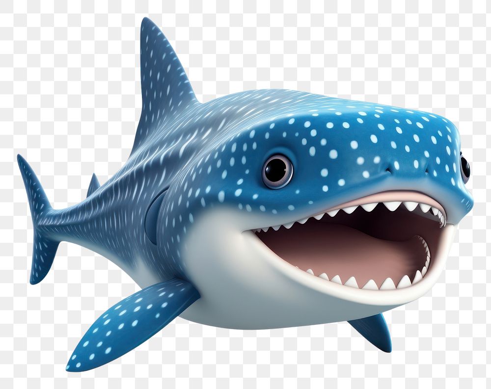 PNG Whale shark cartoon animal mammal. AI generated Image by rawpixel.