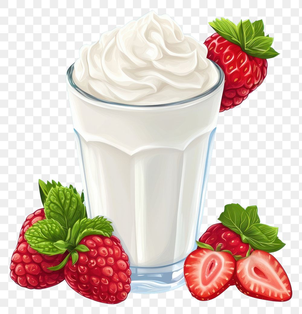 PNG Milkshake icon milk strawberry milkshake.