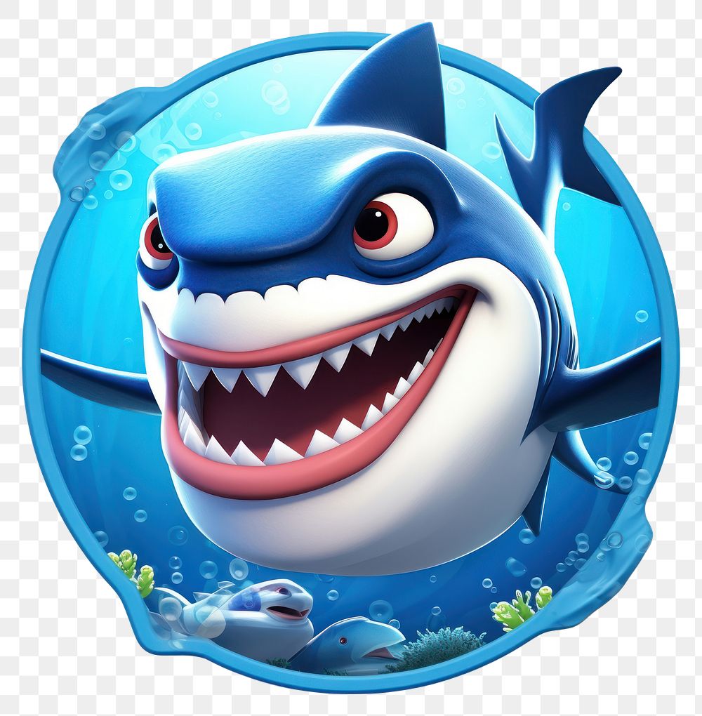 PNG Shark animal shark logo.