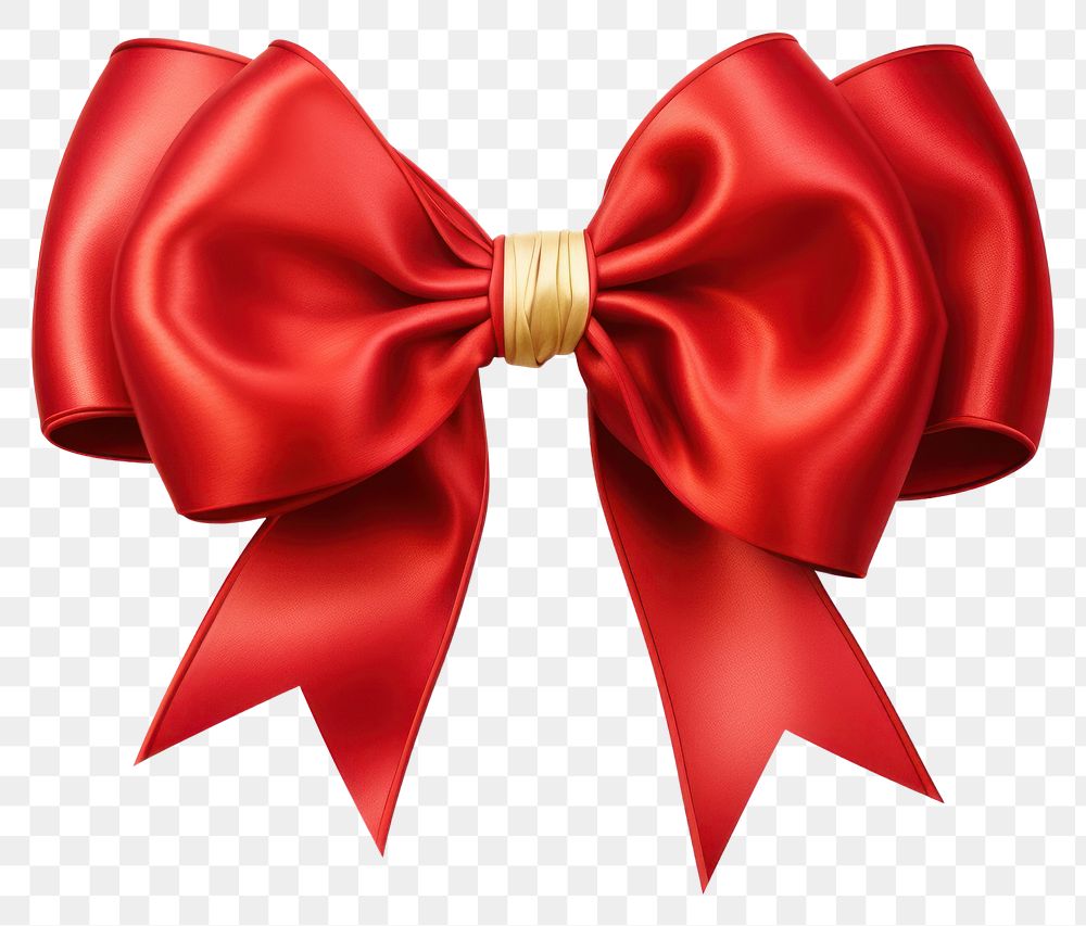 PNG Christmas bow white background celebration accessories.