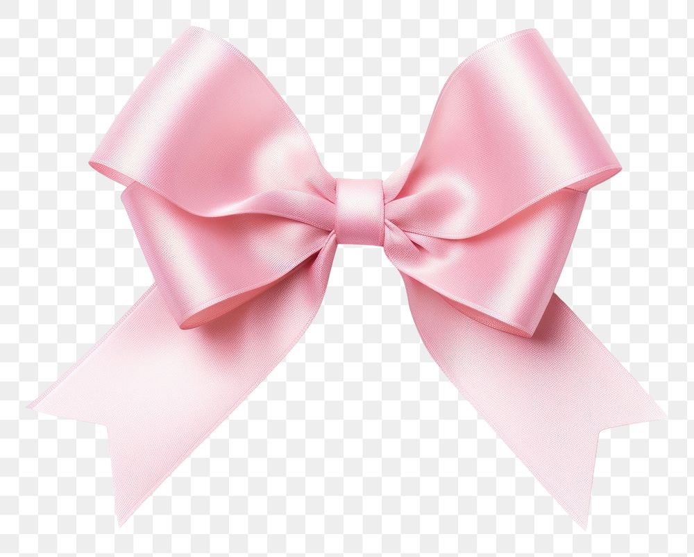 PNG Gift tag ribbon shape pink.