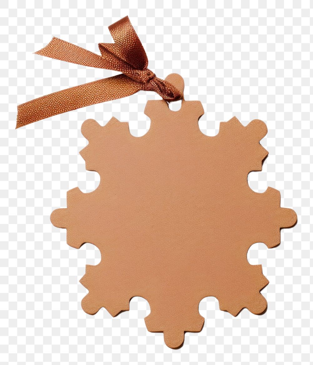 PNG Gift tag cookie shape white background.