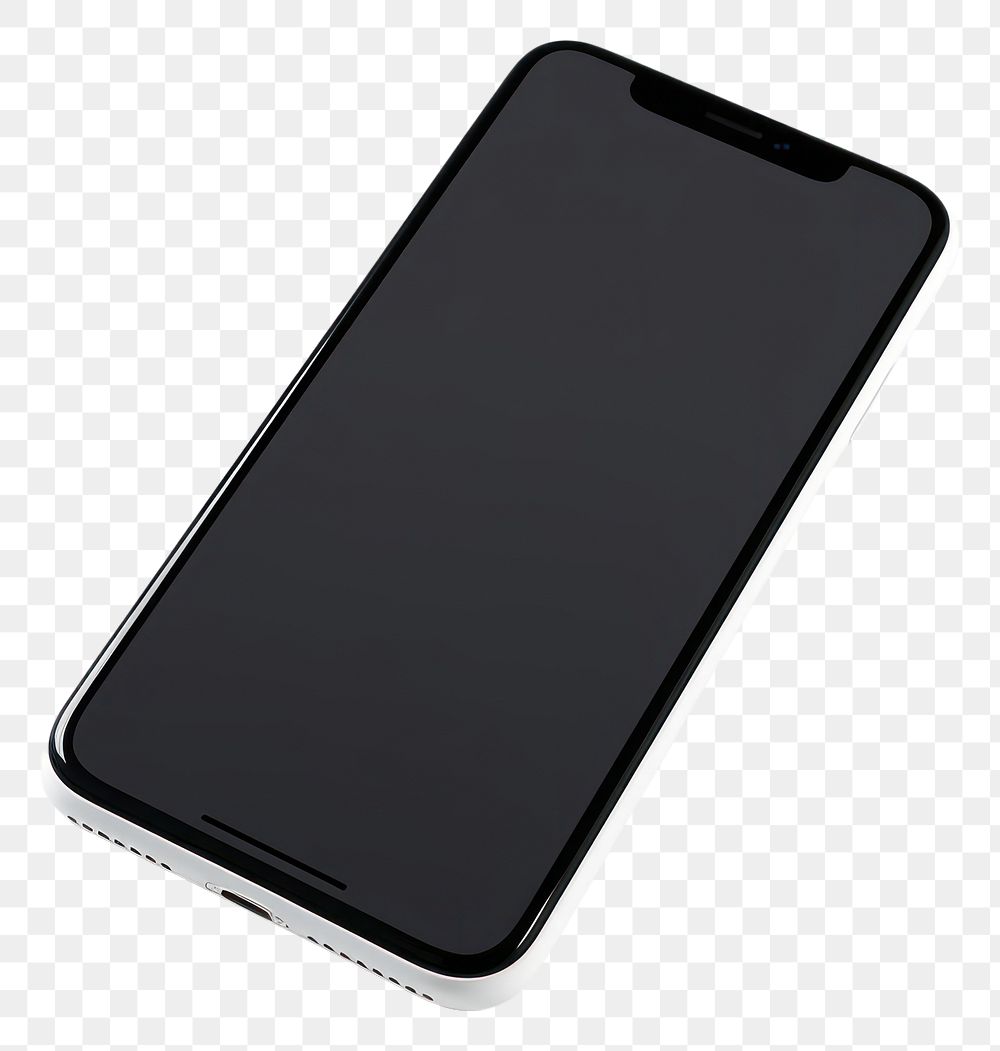 PNG Photo Smartphone electronics white background portability.