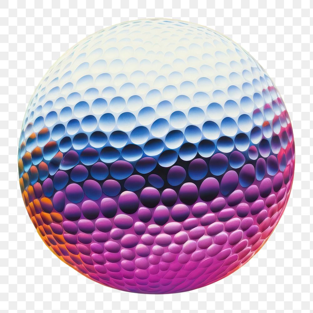 PNG Sphere ball golf circle.