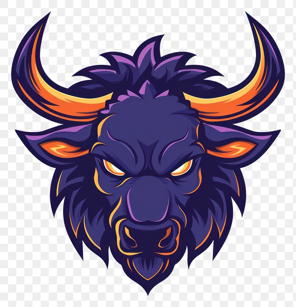 PNG Yak bull logo gaming buffalo animal mammal.