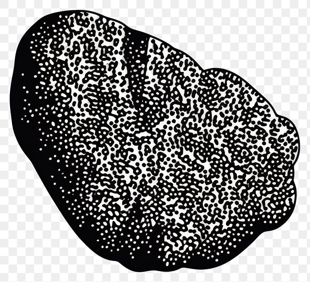 PNG Pebble diaper black rock.