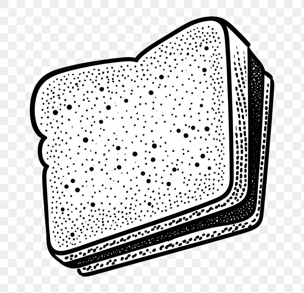 PNG Bread food drawing sketch.
